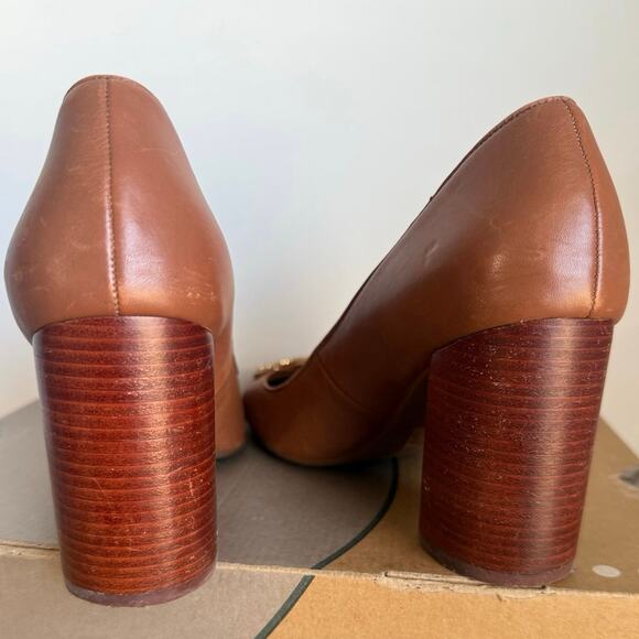Tory Burch ‘Royal Tan’ Women Benton Heels - SZ 8 - Picture 10 of 15